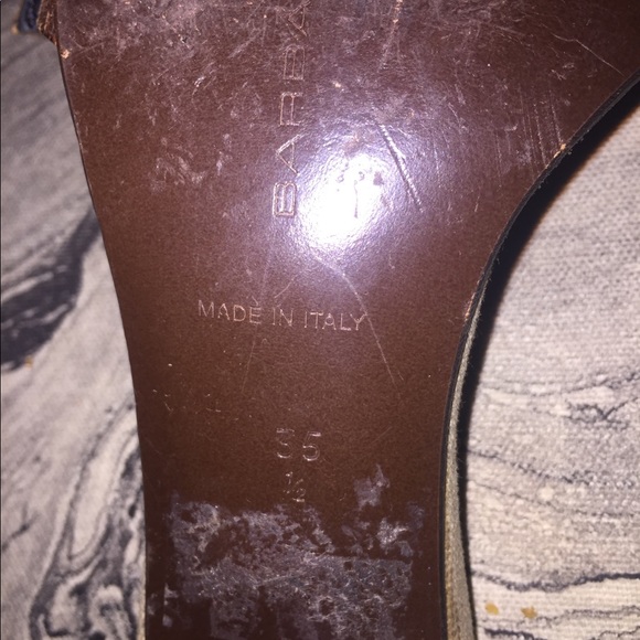 Barbara Bui Leather Kitten Heels - Picture 4 of 6